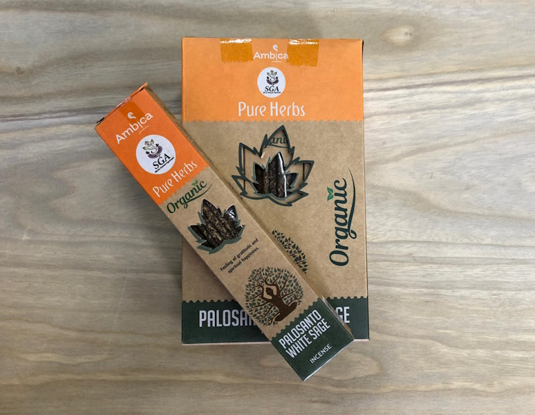 Incienso Palo Santo Salvia Orgánico